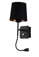 Бра PABLO AP2 BLACK/BLACK-GOLD